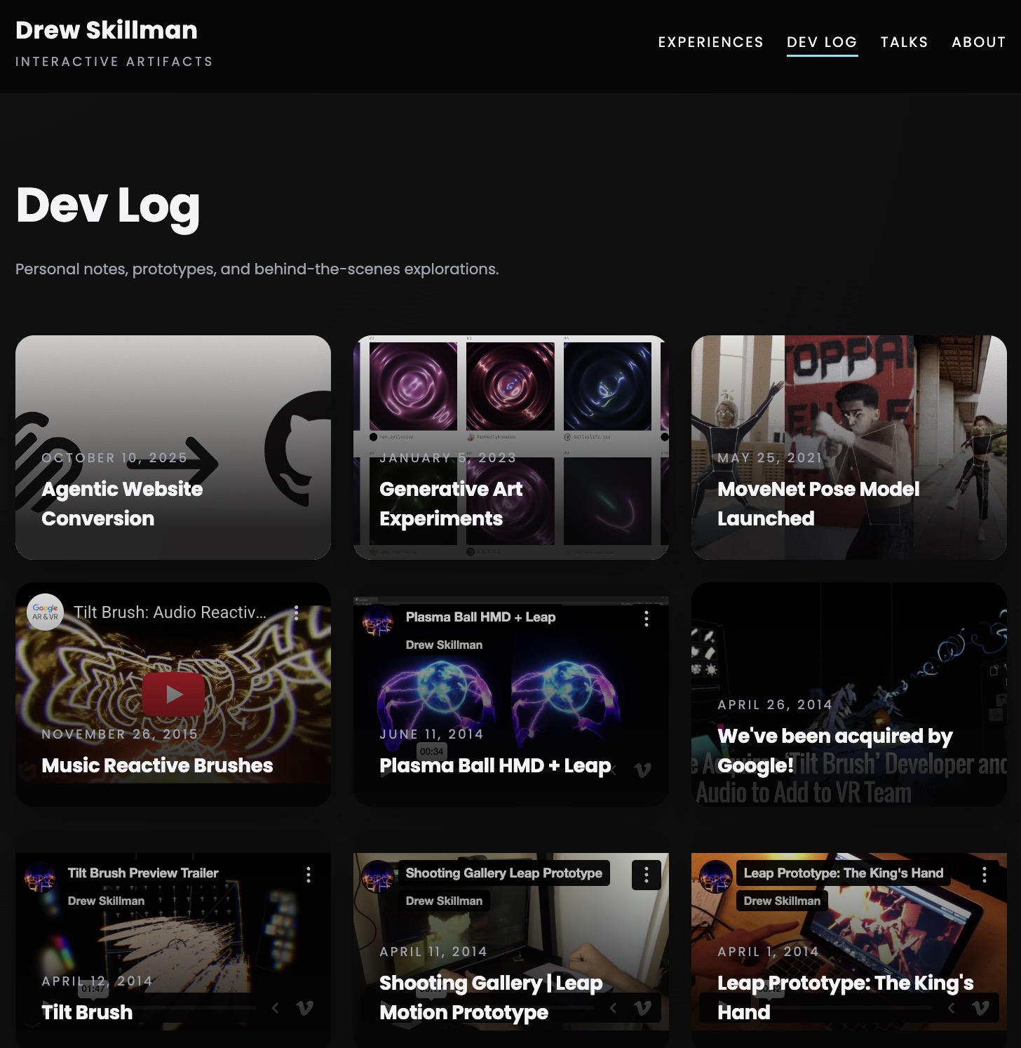 GitHub Pages Dev Log