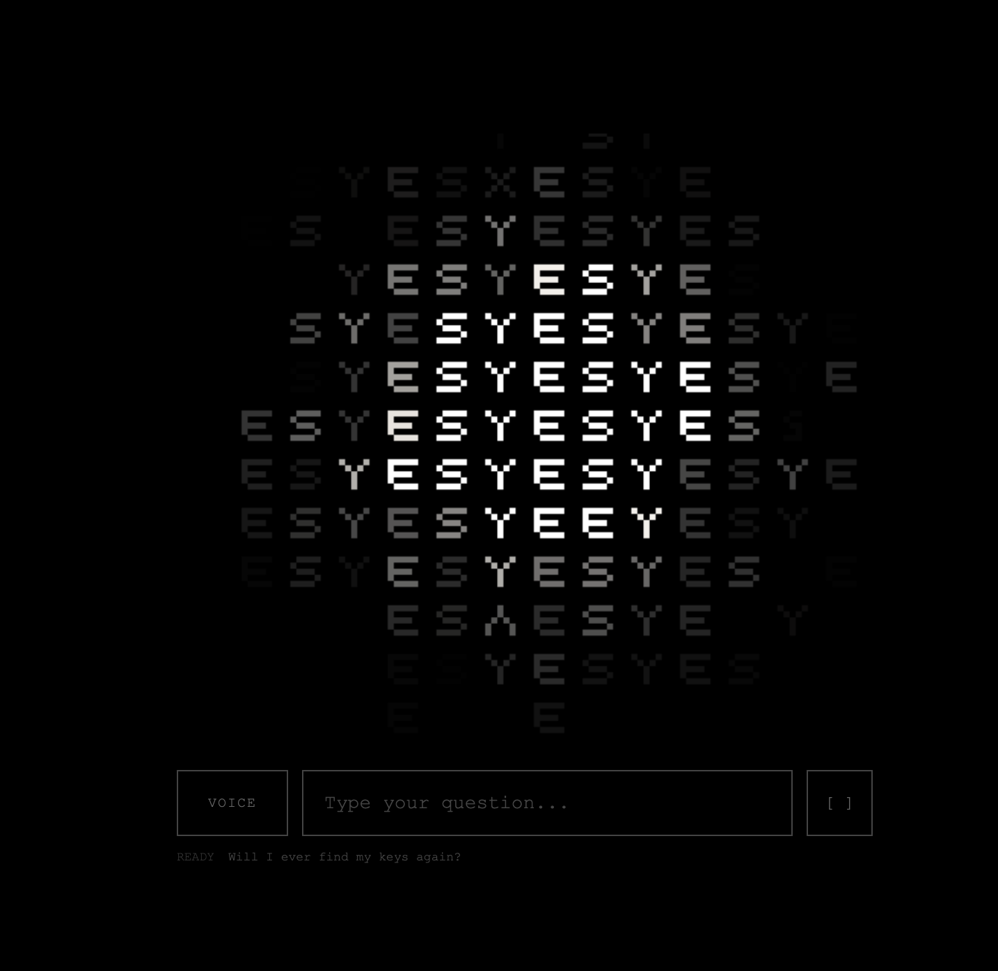 Magic 8 Ball response