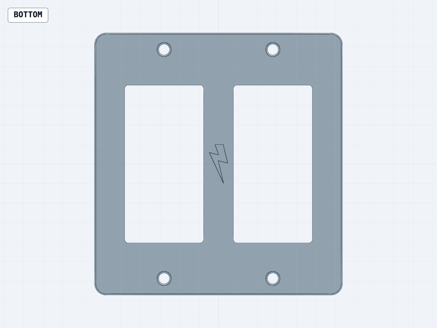 Final CAD front view